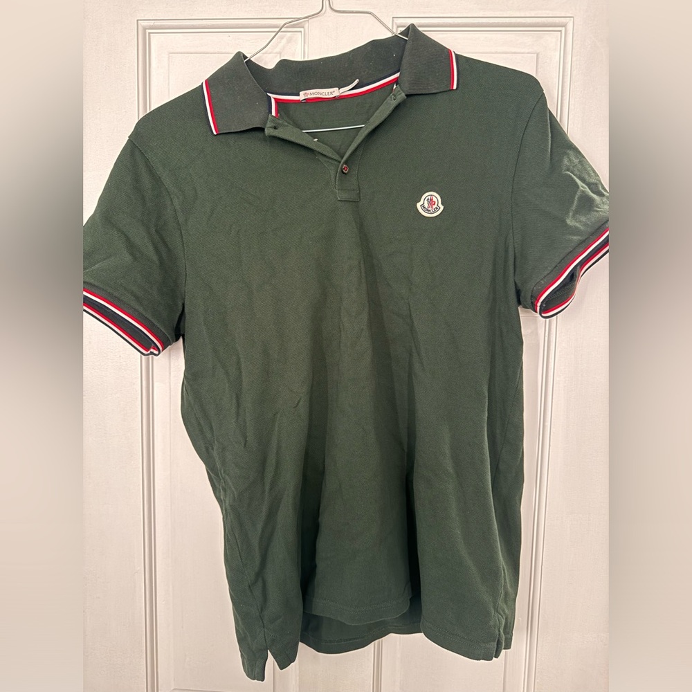 Authentic never worn Moncler polo